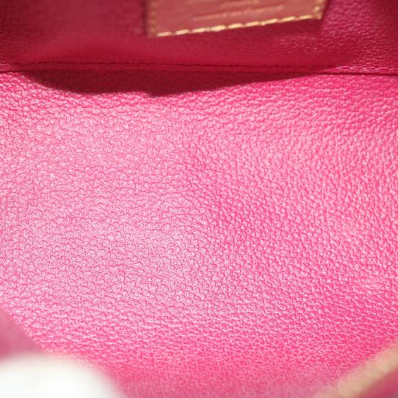 LOUIS VUITTON Vernis Pochette Cosmetic Pouch Rose Indian M90009 LV Auth rz269 - Picture 10 of 16